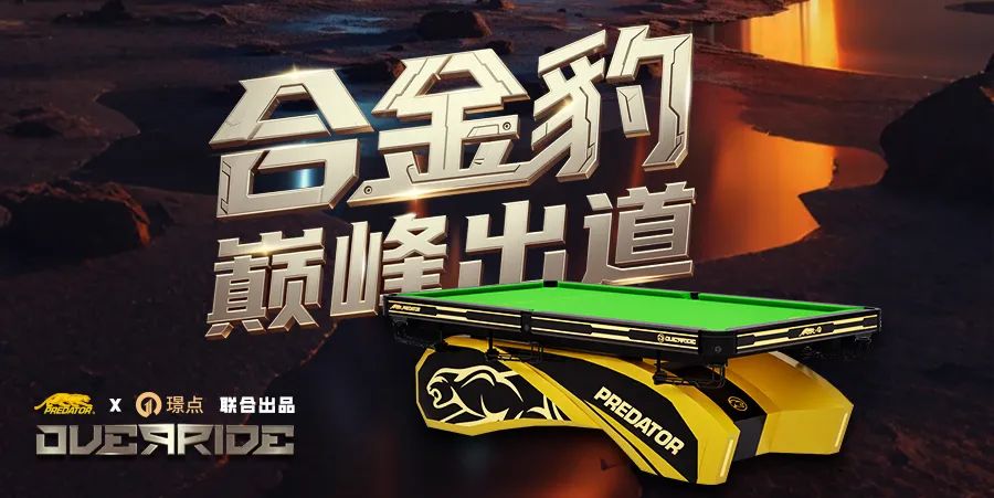 【有远见 选璟点】25张合金豹精工球桌赋能第二届中国公开赛总决赛！沈阳将上演百万台球大战！